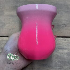 Bago - Rosa Bebê / Rosa Neon com Glitter