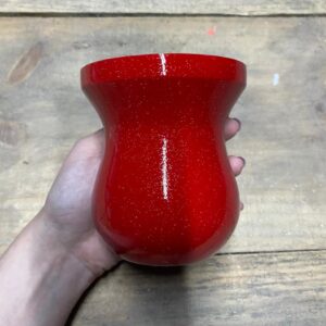 Cuia Bago - Vermelho Glitter