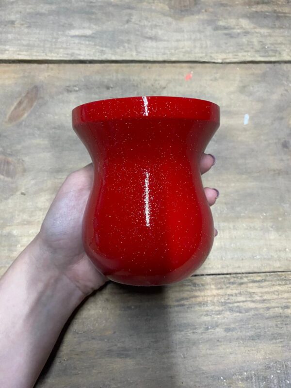 Cuia Bago - Vermelho Glitter