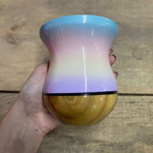 Bicolor - Azul bebê / Rosa bebê / amarelo bebê / lilás