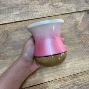 Bicolor - Branco Perolado / Rosa Perolado