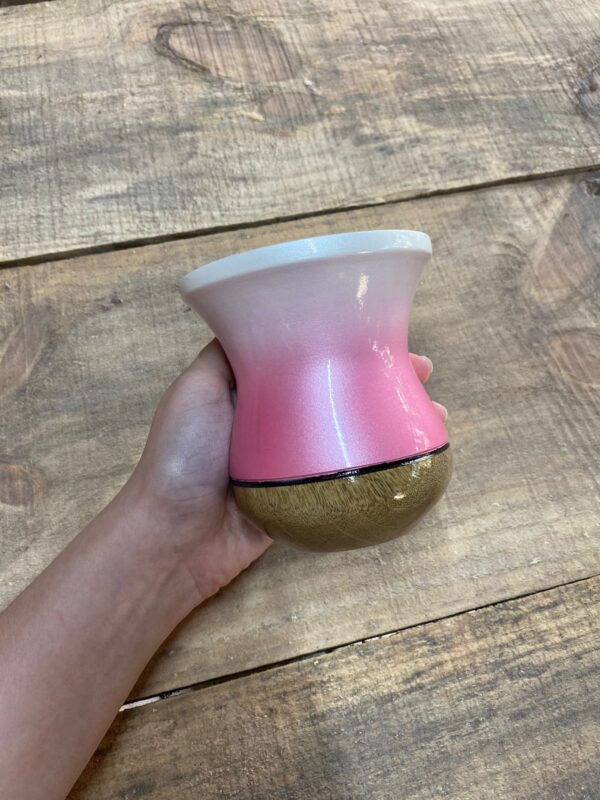 Bicolor - Branco Perolado / Rosa Perolado