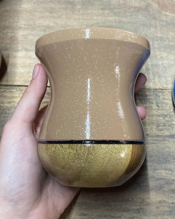 Bicolor - Nude glitter