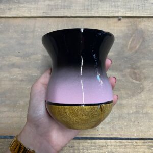 Bicolor - Preto / Rosa Bebê
