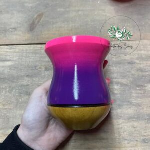 Bicolor - Rosa neon / Roxo