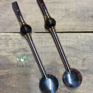 Bomba Inox - Aplique Preto