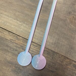 Bomba Inox - Azul Bebê / Branco / Rosa Bebê