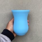 Cuia canudo - Azul céu fosco - C59-LG