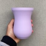 Cuia canudo - Lilás fosco - C57-LG