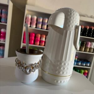 kit termica valentina (branca) cuia/bomba/choker