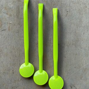 Bomba colorida amarelo neon