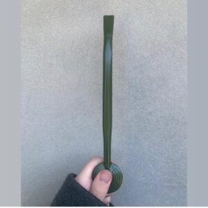 Bomba colorida verde militar