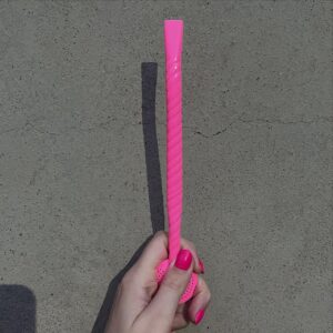 Bomba Trançada Rosa Neon