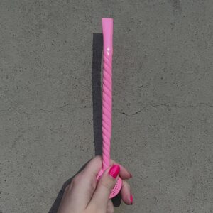 Bomba Trançada Rosa BB