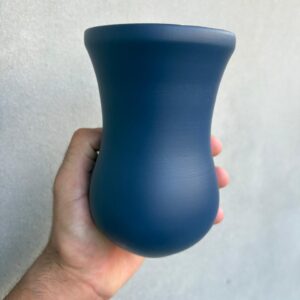 Canudo Azul Marinho Fosco